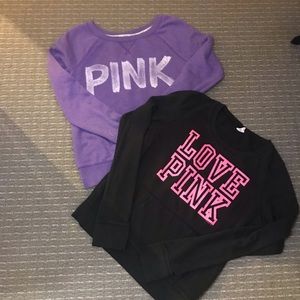 Bundle of pullover sweatshirts